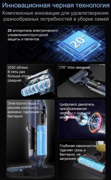 Моющий пылесос le bot