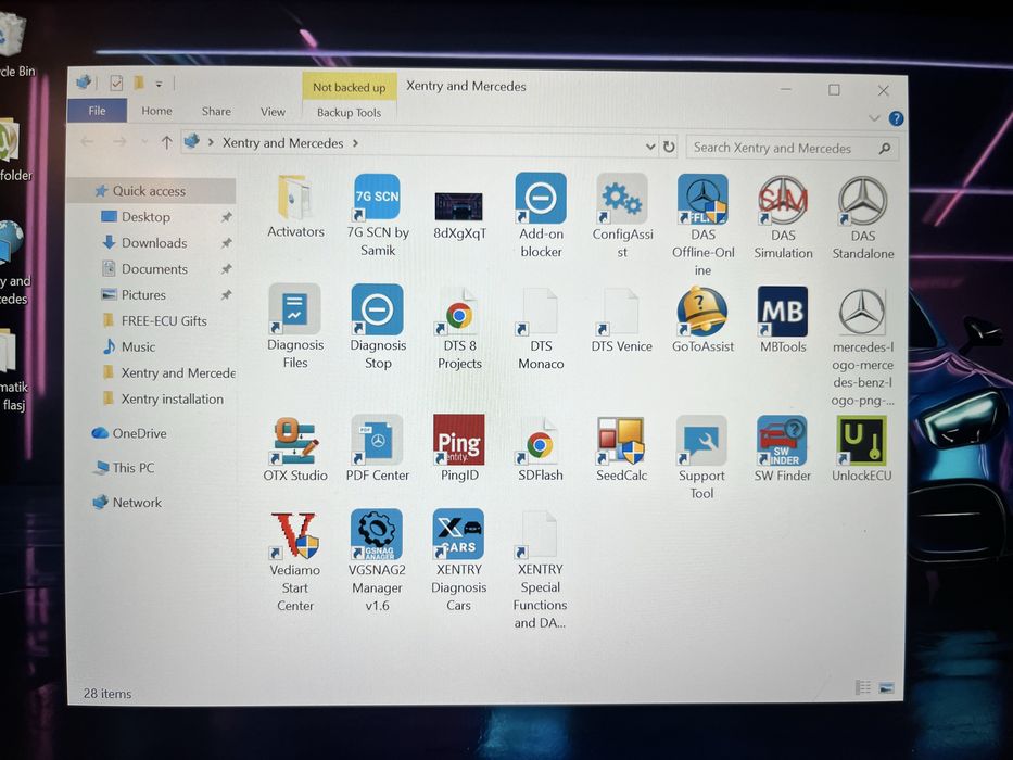 Laptop Xentry Passthru, PCM Flash etc