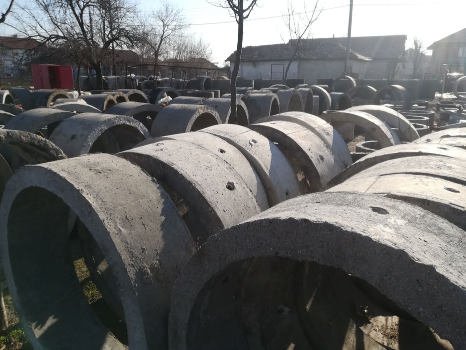 Бетонови изделия - коруби, колове и др.