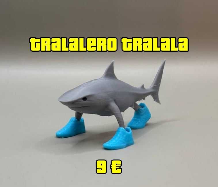 Italian Brainrot фигурки, Tralalero Tralala, Tung Tung Sahur и други