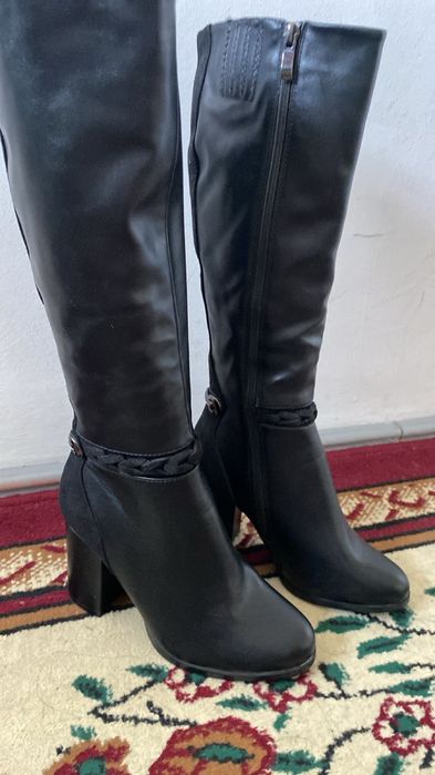 Қыстық етік, қалың жербасылмаған жаңа