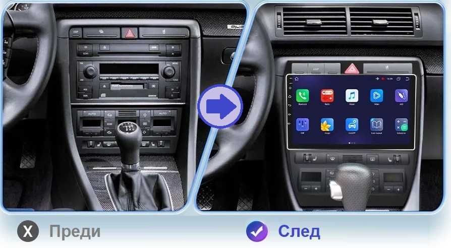 Audi A6/ S6 мултимедия GPS навигация