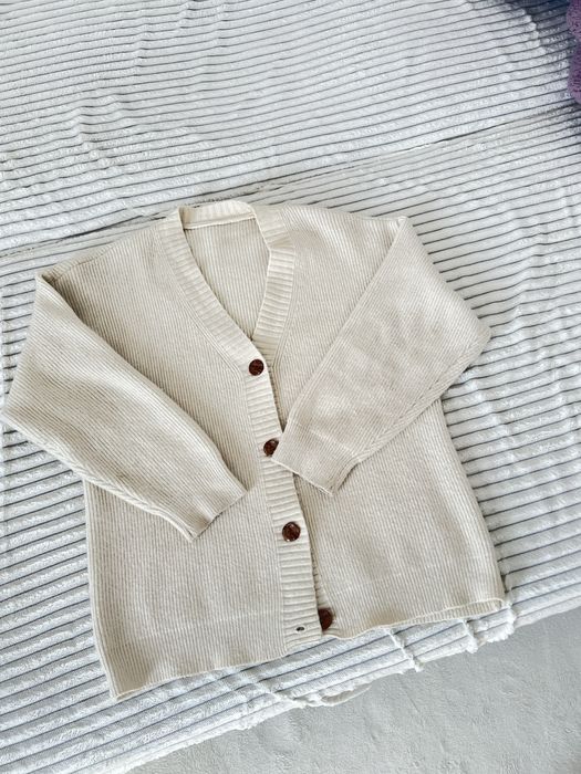 Кардиган молочный