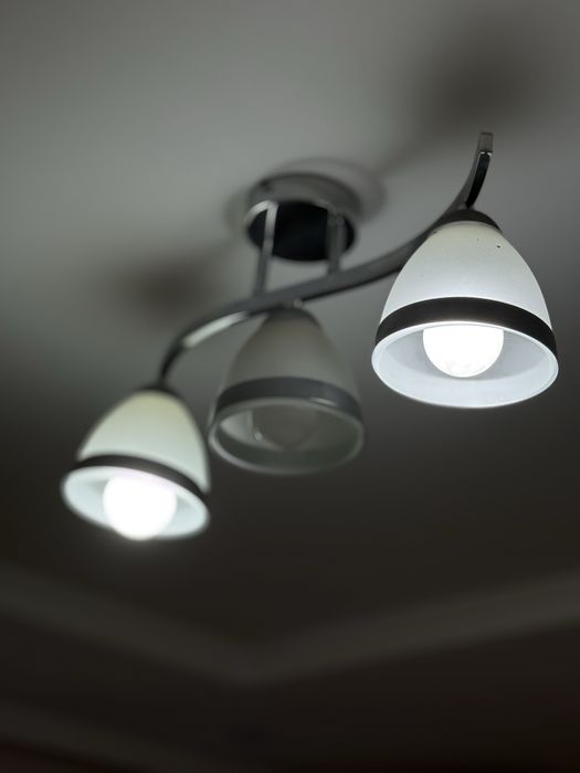 Люстра, лампа, освещение