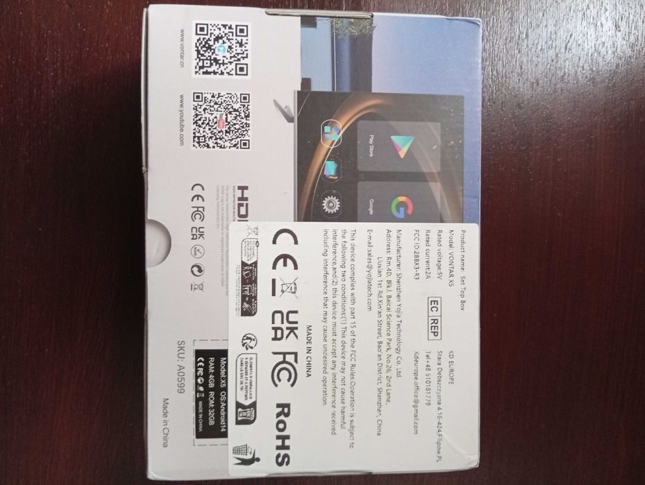 TV BOX Vontar X5