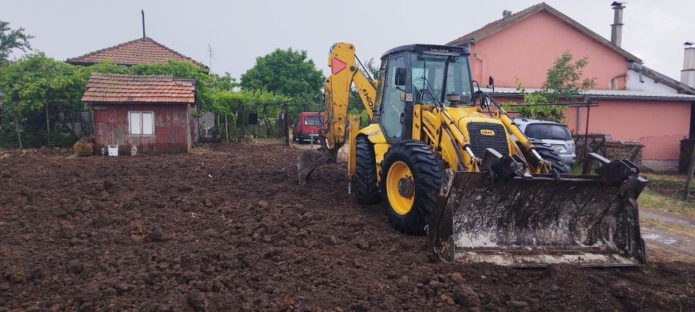 Услуги с комбиниран багер, мини багер