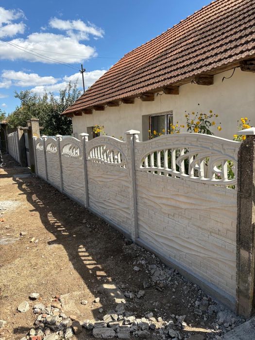 Garduri prefabricate beton