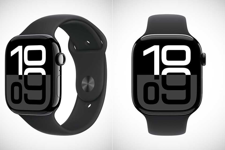 НОВ! Apple Watch Series 10 GPS 42mm Jet Black Гаранция!