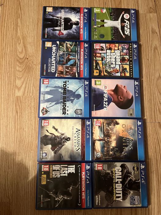 Vand FIFA 25,FIFA22, GTA V si multe altele(negociabil)