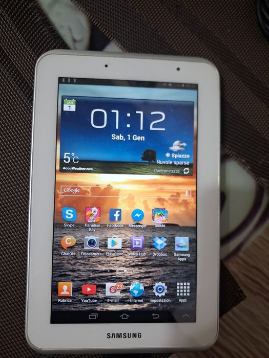 Vand tableta samsung tab 2