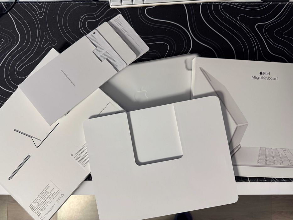 Magic Keyboard Apple iPad Pro 12.9 (3rd–6th gen)Alb, US Layout