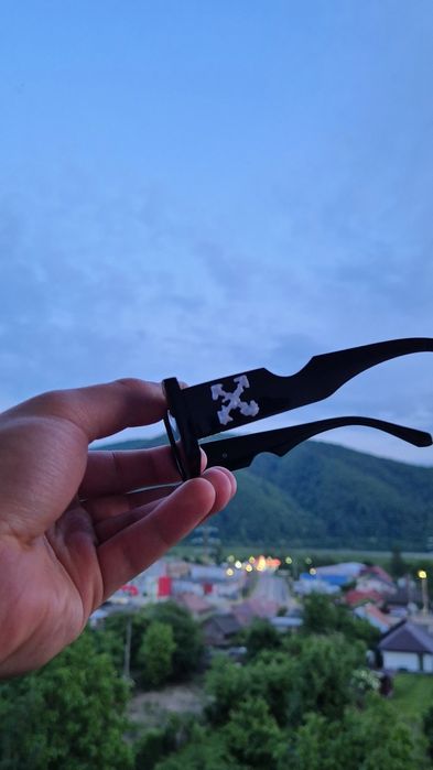 Ochelari de soare Off White negri