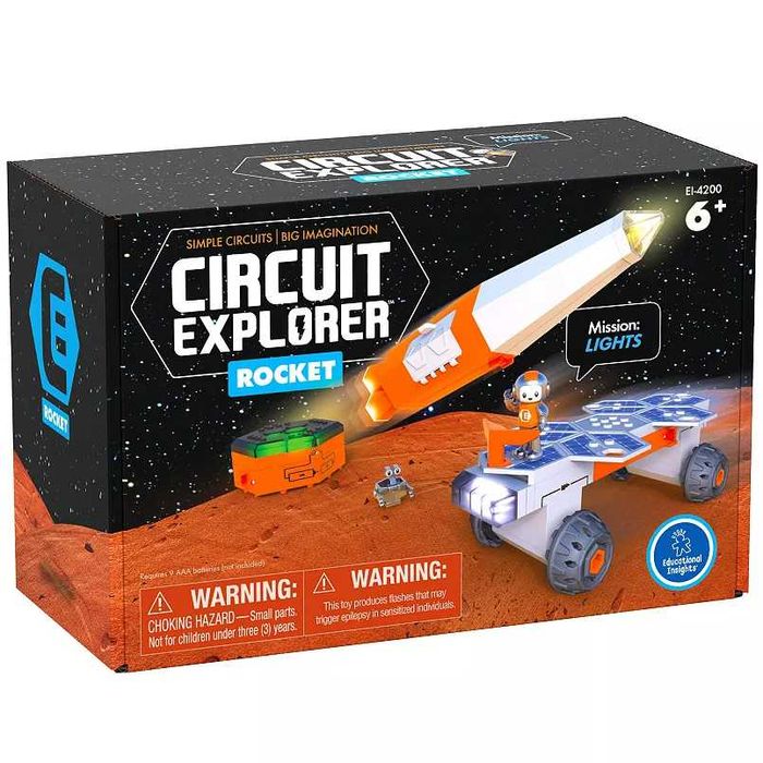 Ракета за мисии STEM обучение Learning Resources Circuit Explorer