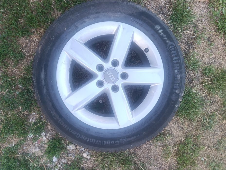 Jante aliaj ne'zgâriate +cauciucuri iarna , continental!