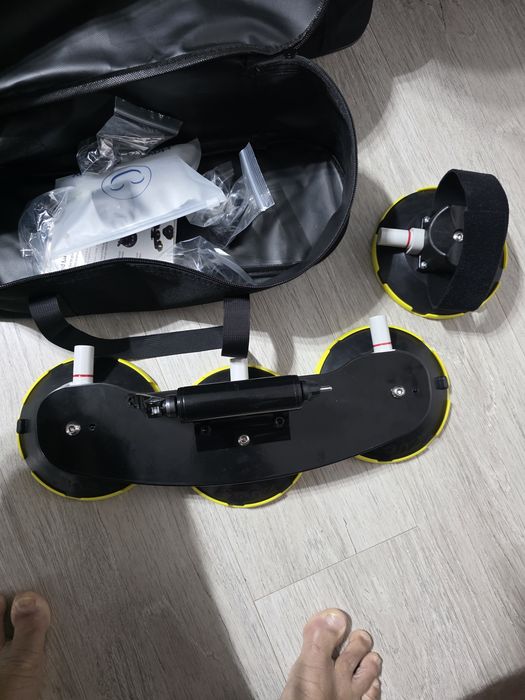 Suport prindere bicicleta pe plafonul masinii