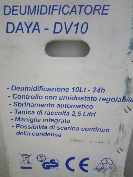 Dezumidificator DAYA 10l/24H