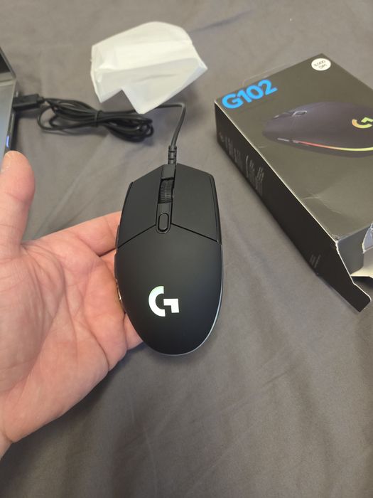 Mouse gaming logitech G102 iluminare rgb