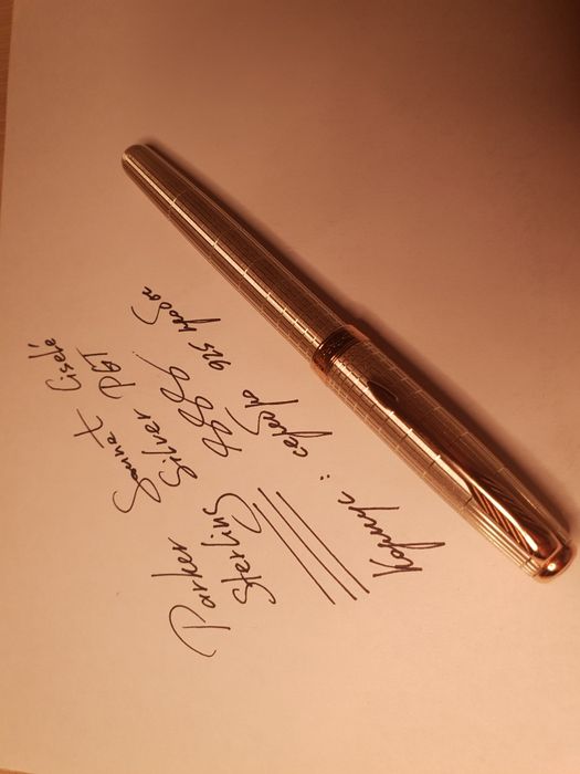 Ручка-роллер Parker Sonnet Ciselé Sterling Silver PGT