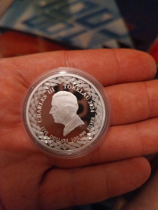 Монета 1oz silver от серия ЗОДИАК