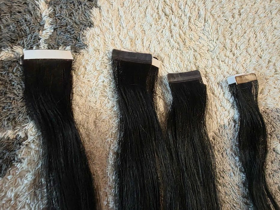 Естествена коса на стикери