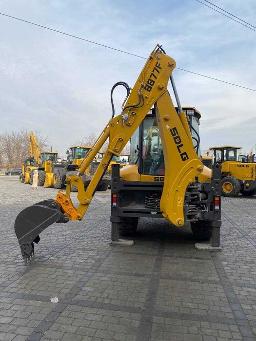 Колёсный экскаватор-погрузчик SDLG (2 года гарантии)