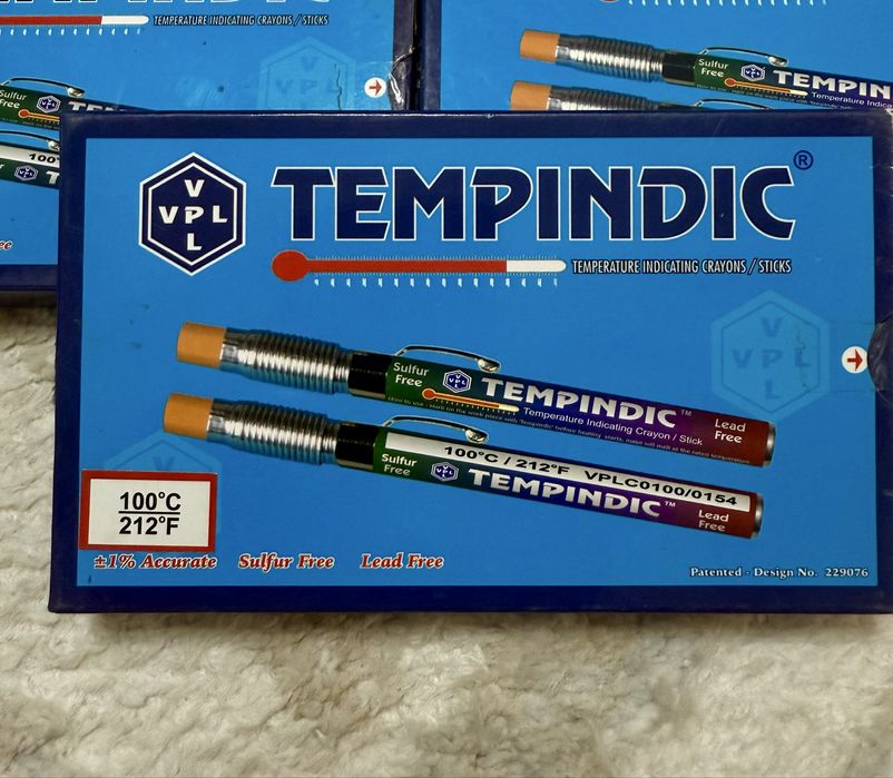 TEMPINDIC термокарандаши / индикаторы температуры для сварки