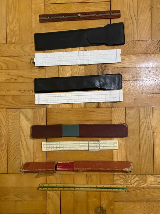 Логаритмични измерителни линии и чертожни инструменти за архитекти