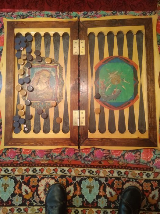 Нарды ручной работы