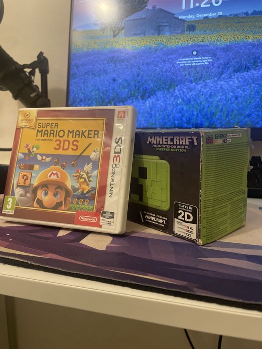 New Nintendo 2DS XL creeper edition