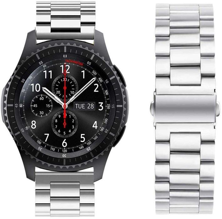 Стоманена каишка 20мm/22mm Huawei GT, Samsung Watch, Apple Watch