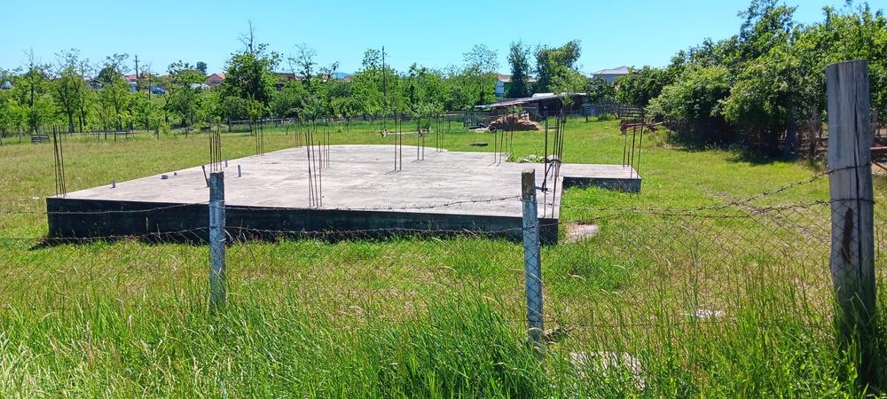 Teren pentru casa cu fundatie