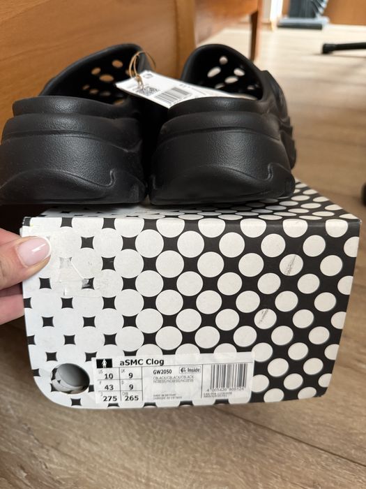 Adidas by Stella McCartney - Logo rubber clogs