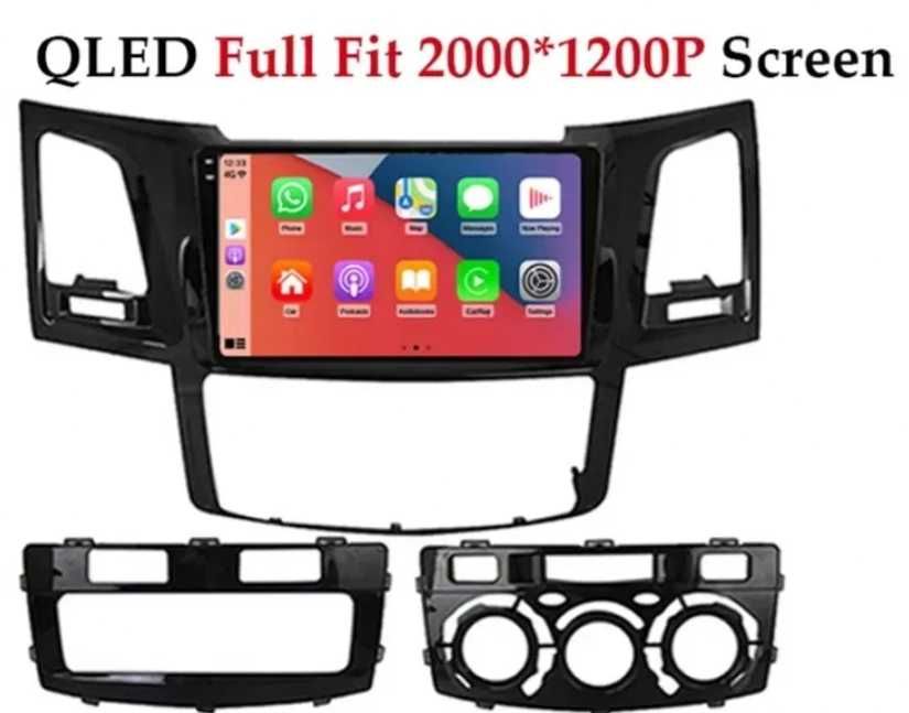 Мултимедия Android CarPlay за Toyota Fortuner / Vigo / Hilux + Камера