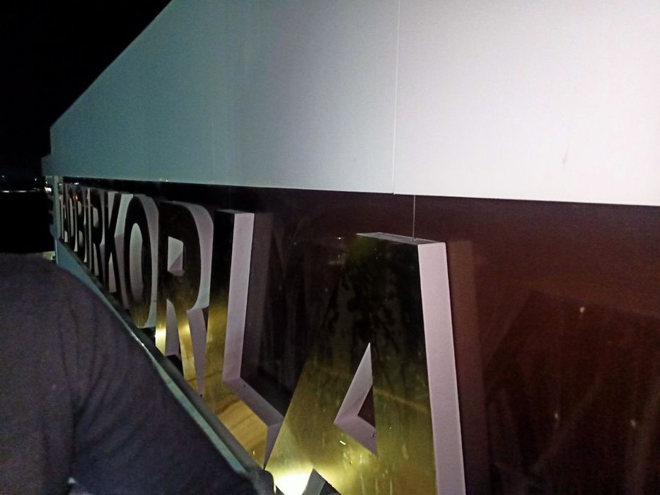 Xarflar 3D bukva | tashqi reklama