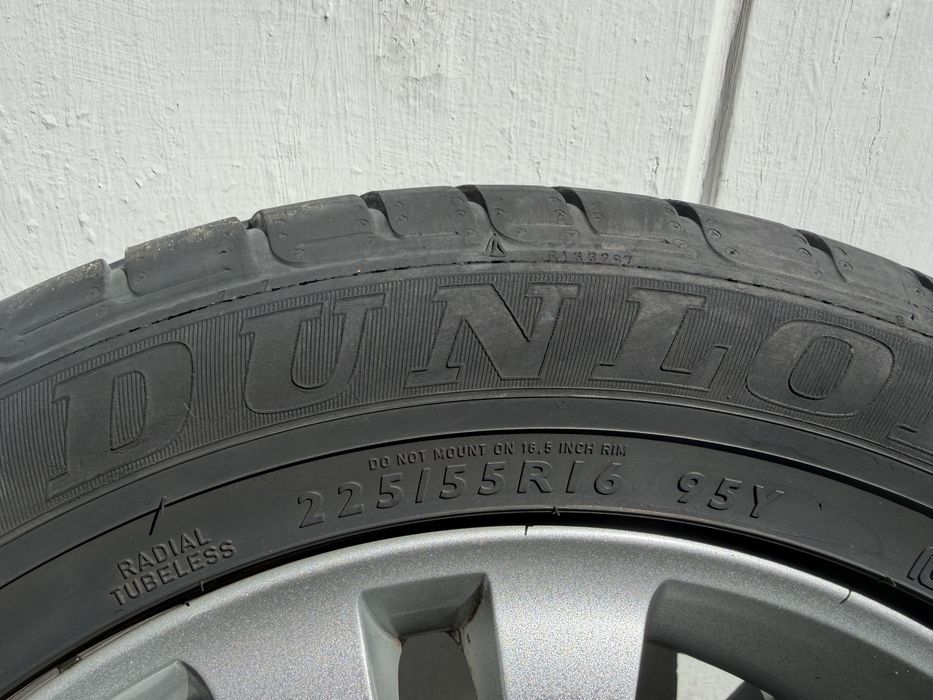 Джанти 16 5х112 +гуми Dunlop sp spotr