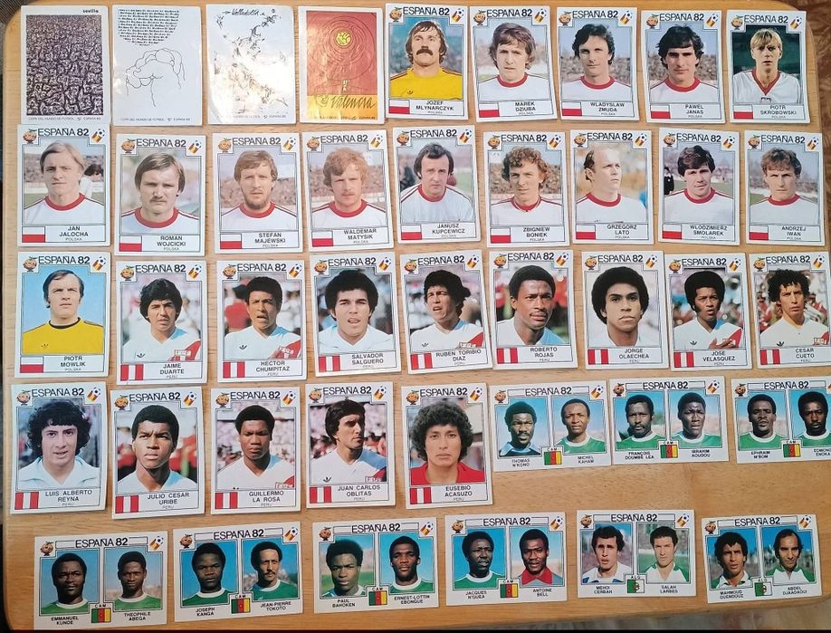Panini world cup Mexico 86  Espana 82 Панини
