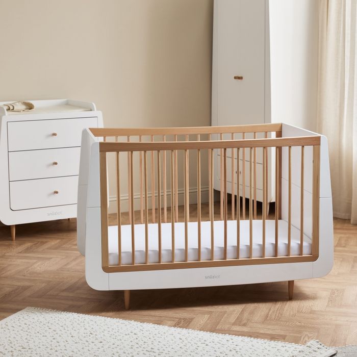 Детско трансформиращо легло SnuzKot + Natural Twist Mattress 68×117 см