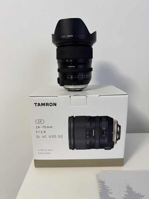 tamron 24 70 g2 - Obiective pentru camere foto la preț mic | OLX.ro