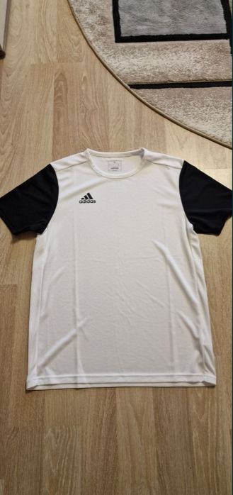 ‼️Tricou Alb/Negru Adidas‼️