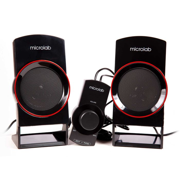 Колонки Стереосистема Microlab M-111/ 2.1 / 12W RMS (3*2+6W) 1.4