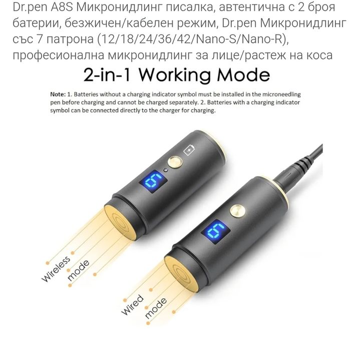 Dr.pen  A8S Автоматичен Микронидлинг