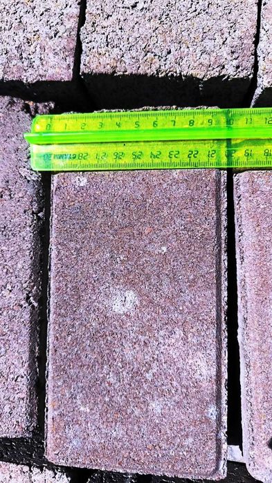 Брусчатка "кирпичик"