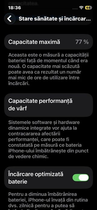 iPhone 13 mini 128GB Starlight (Alb) – Funcționează perfect