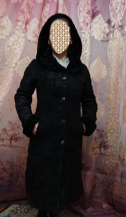 Натуральная облегчённая дубленка