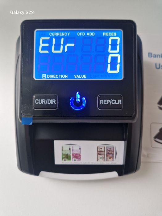 Детектор за фалшиви банкноти AL 130A +батерия- налични