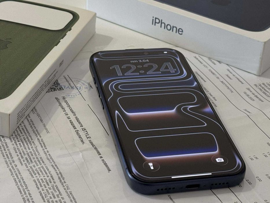 Бартер! 24м.Гаранция! iPhone 17 Pro Deep Blue (Син) 100%