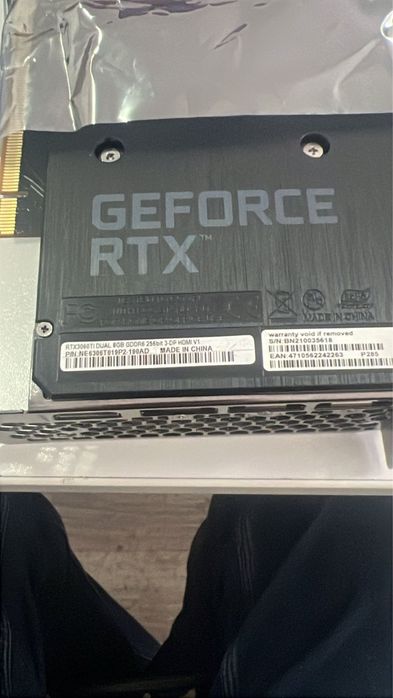 Gefotce RTX 3060 TI 8gb