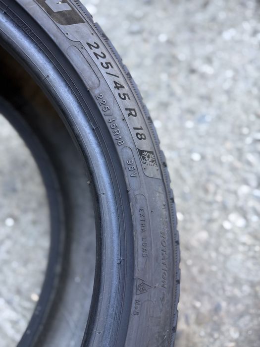 4x 225 45 18 Michelin Pilot Alpin 5