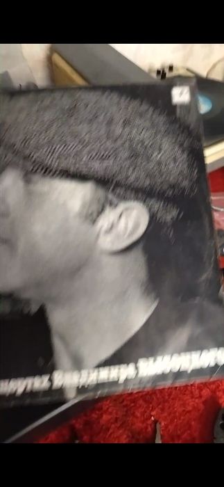 Патефон с дисками вениловыми