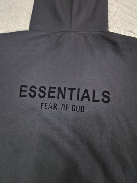 Hanorac Essentials Negru